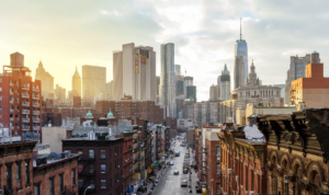 New York City street view