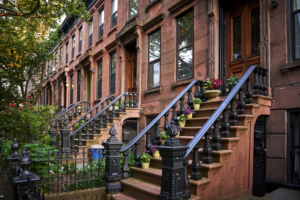 NYC apartment exterior 